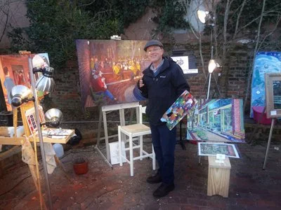 Painter at the ArtWalk